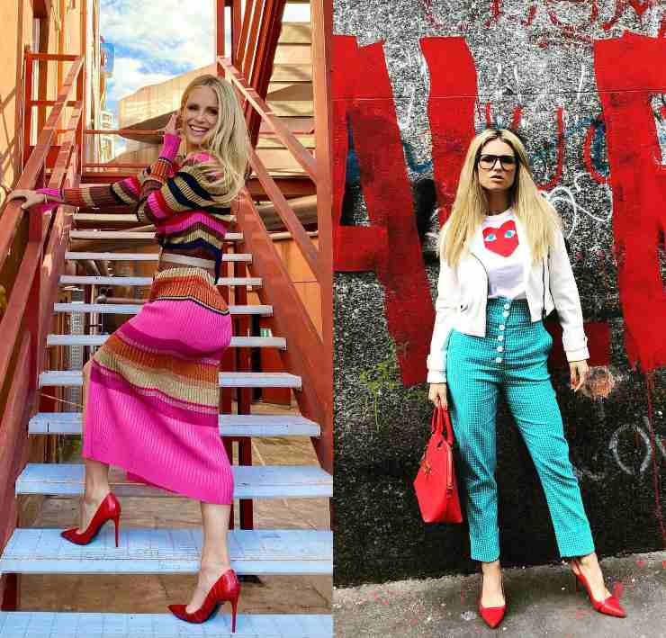 Michelle Hunziker abiti flop quali sono