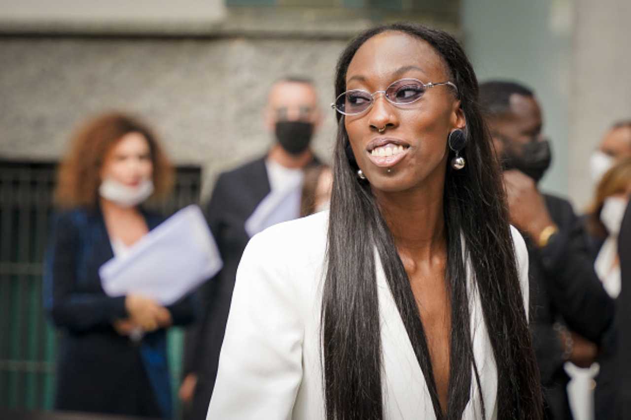 Paola Egonu alla Milano Fashion Week