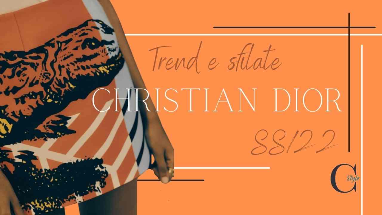 Copertina Dior Trend e Sfilate