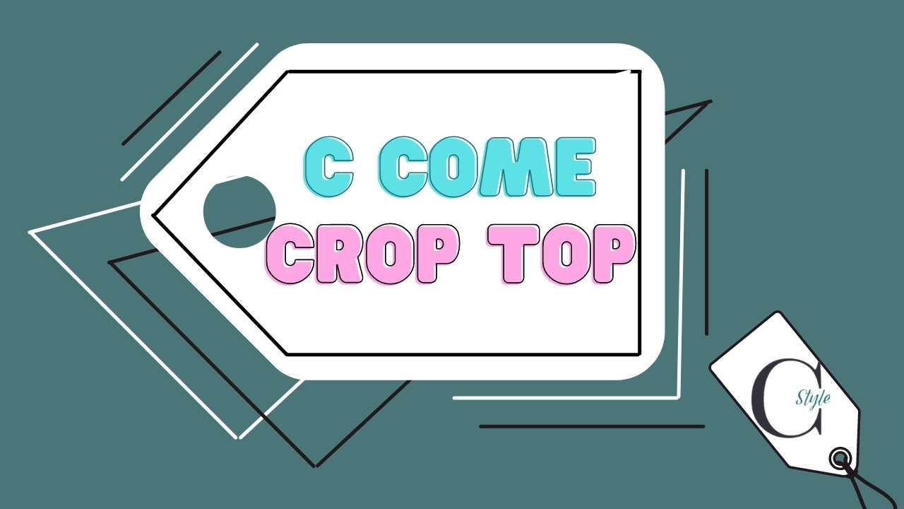 c come crop top