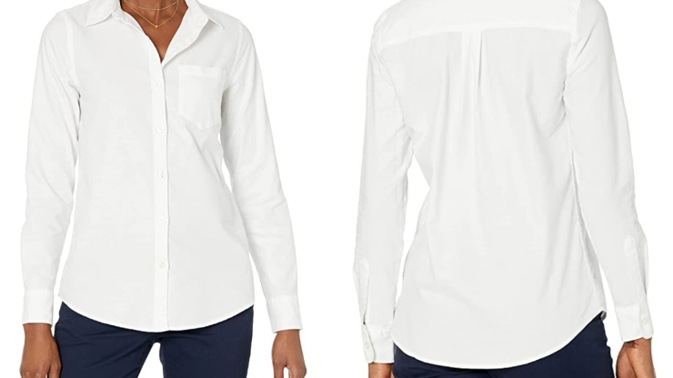 Camicia bianca Amazon