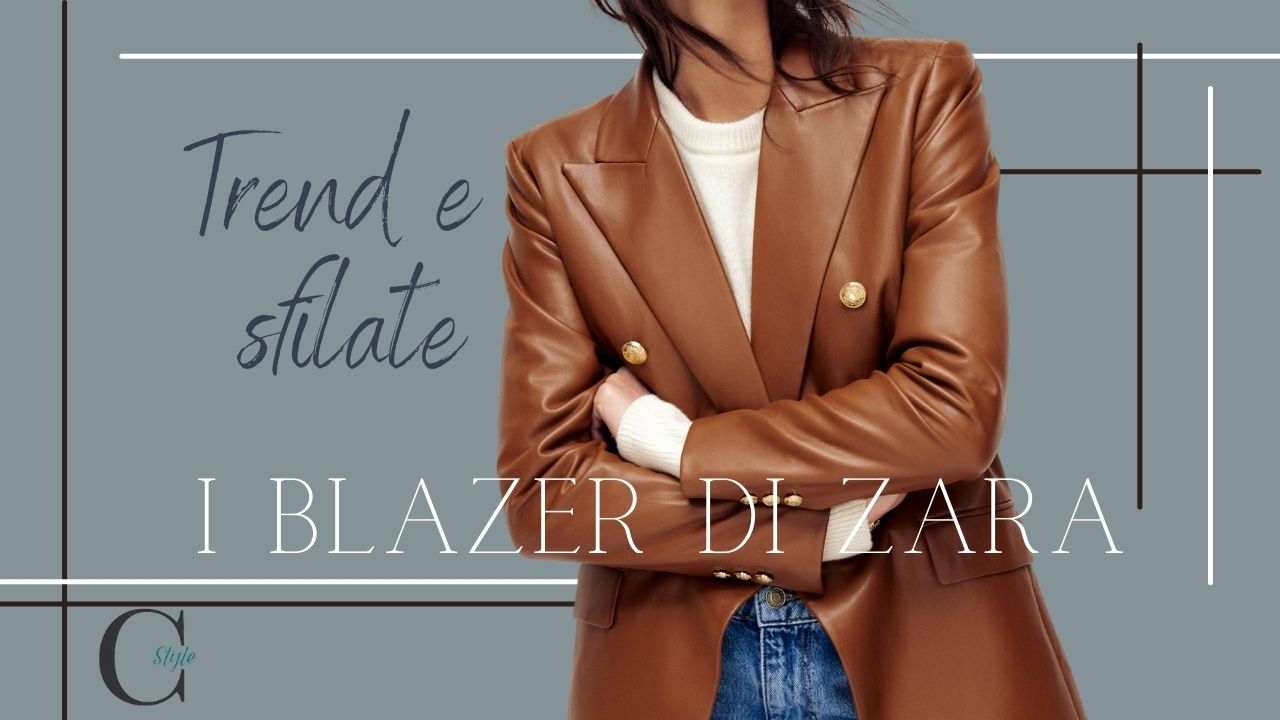 i blazer di zara autunno 2021 i modelli