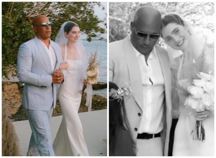 Vin Diesel Accompagna Allaltare La Figlia Di Paul Walker