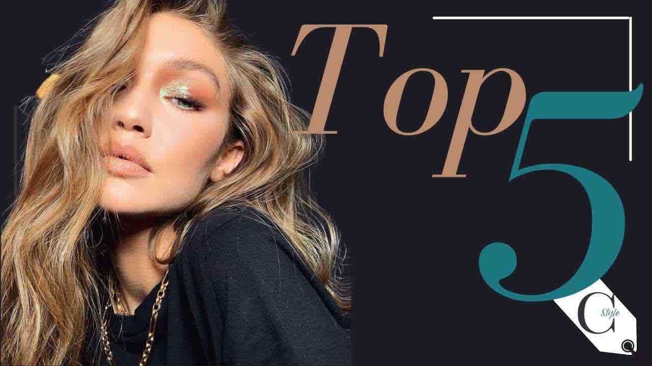 5 TOP gigi hadid in passerella