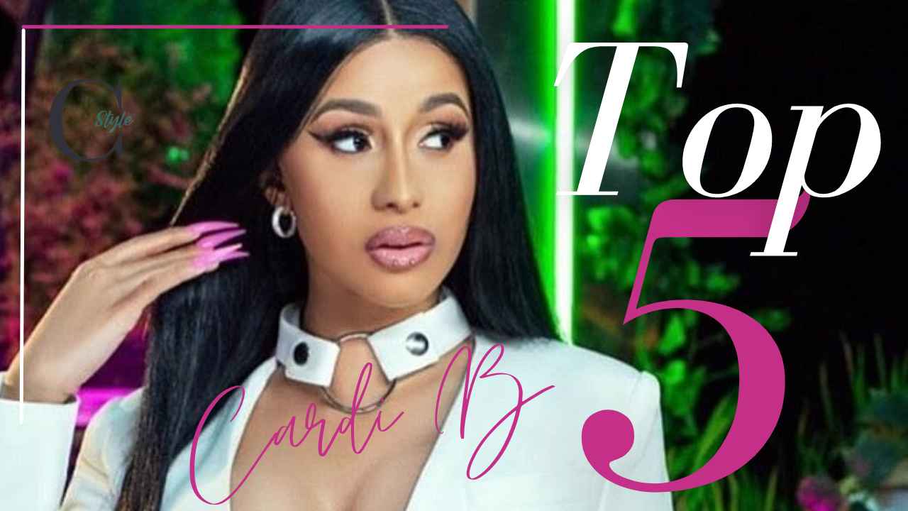 Cardi B 5 look top