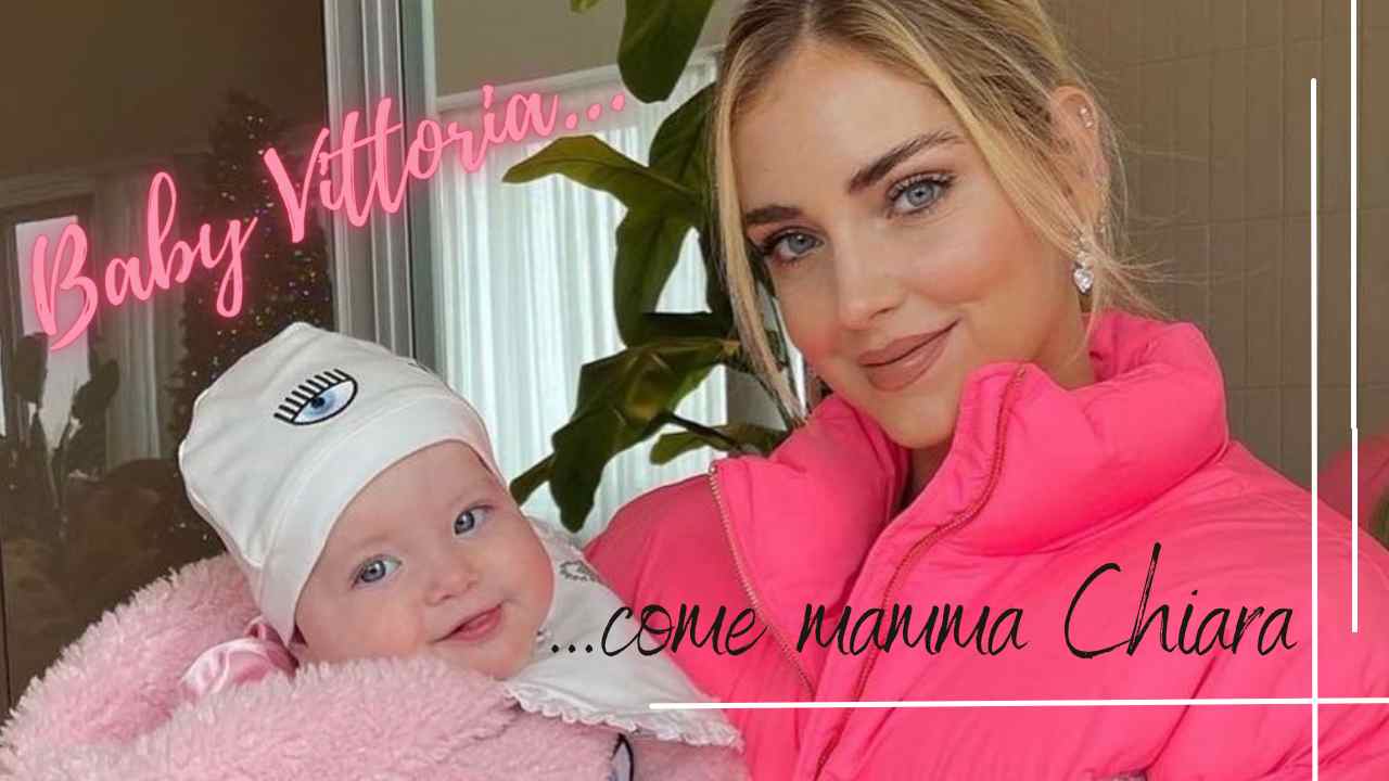 Chiara Ferragni e baby Vittoria