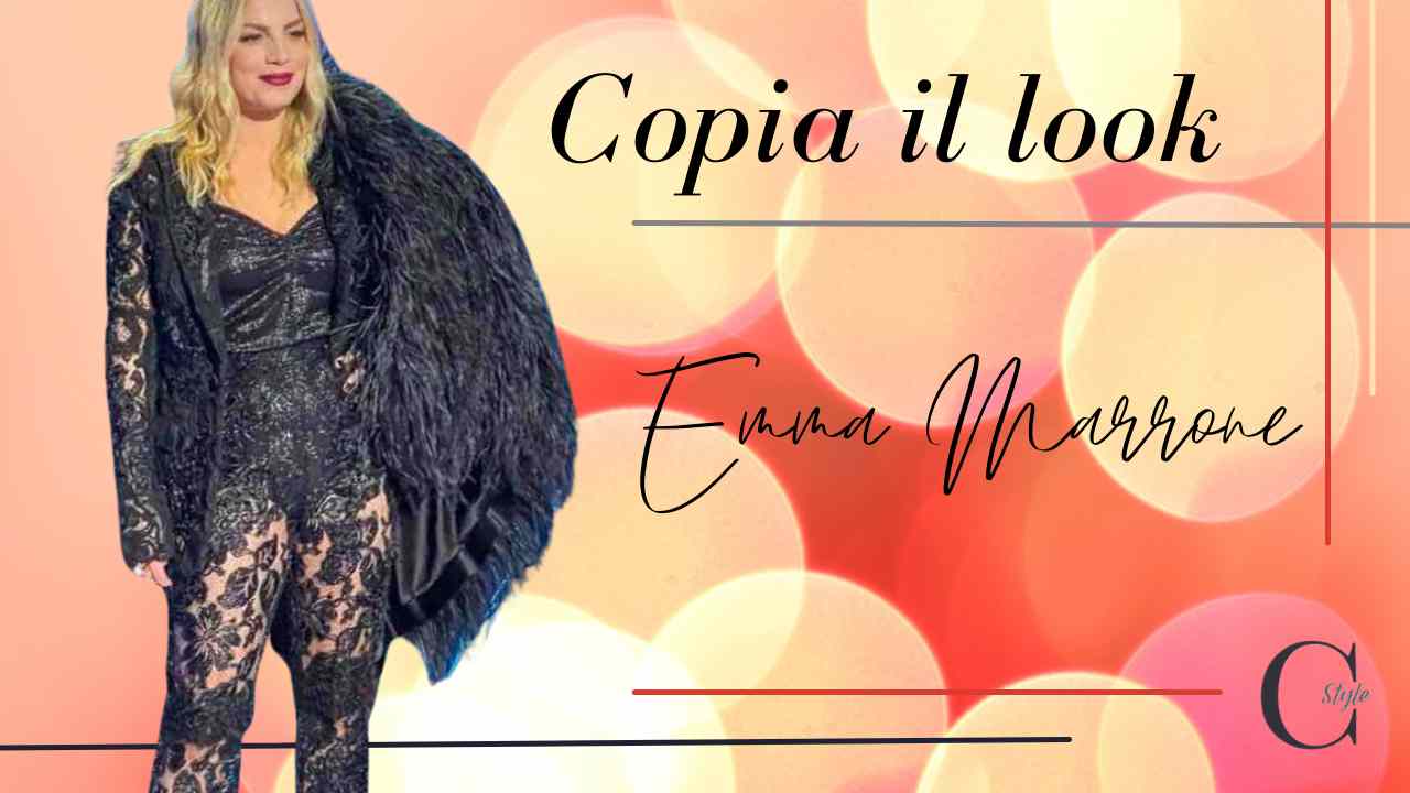 Emma Marrone copia il look