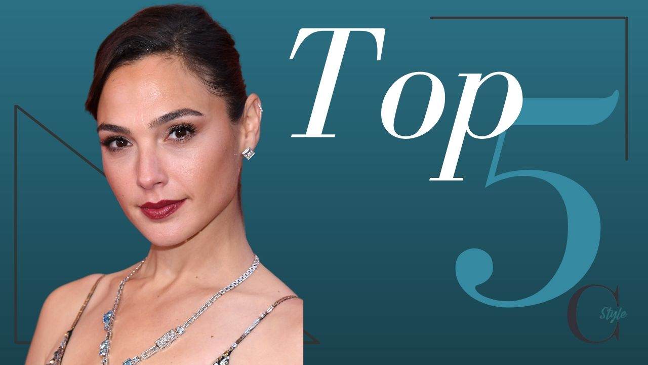 Gal gadot top 5 look bellissimi