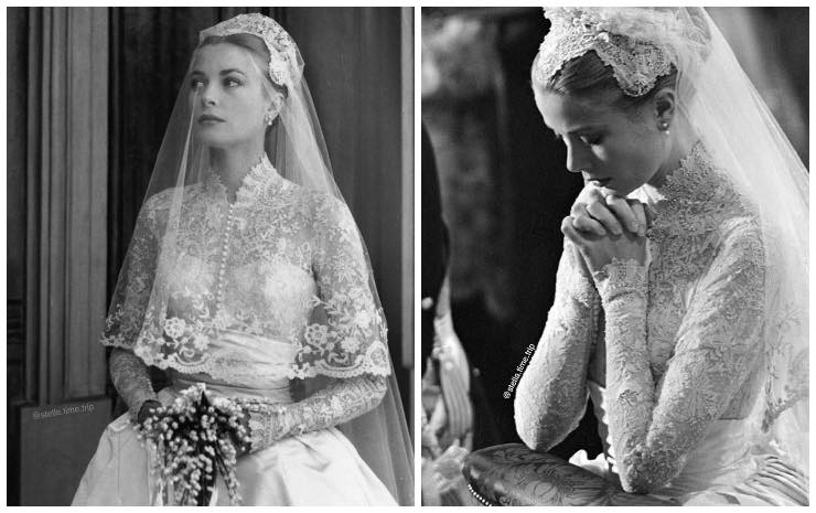 Grace Kelly abito da sposa