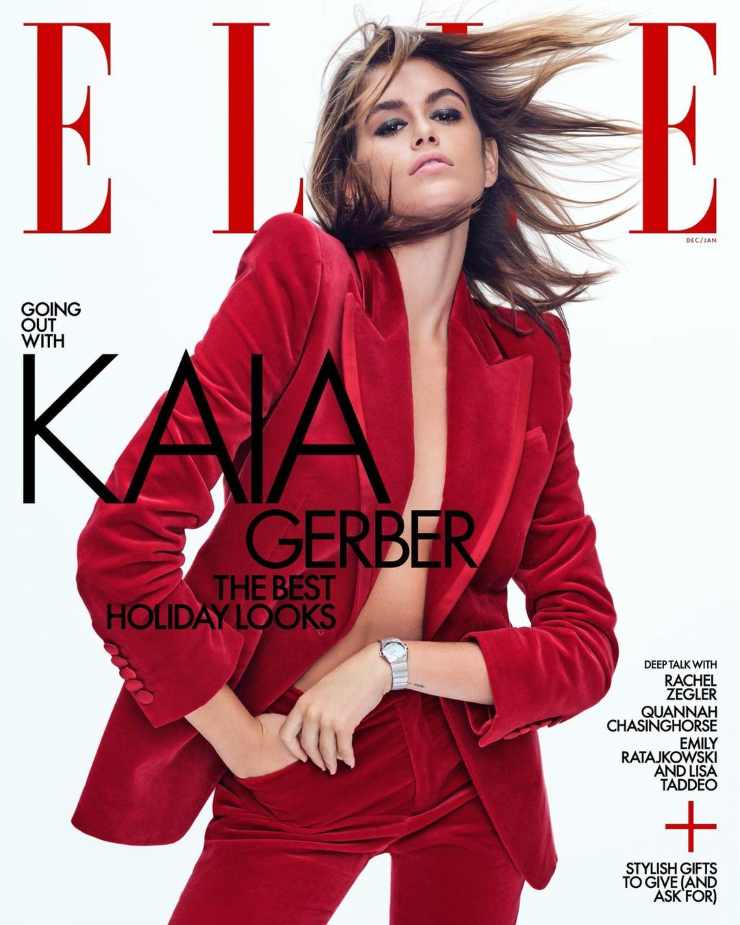 Kaia Gerber Elle magazine 