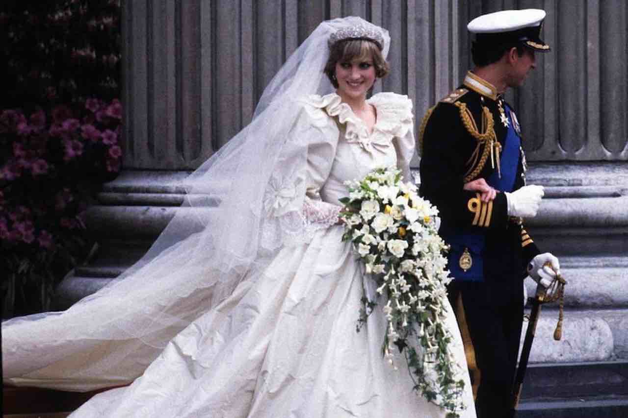 Lady Diana abito da sposa