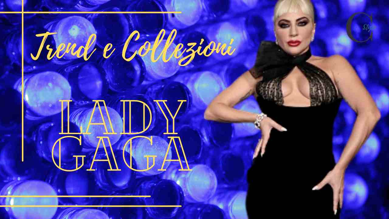 Lady Gaga in nero