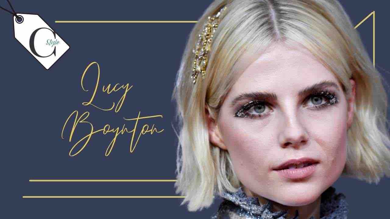 Lucy Boynton top look