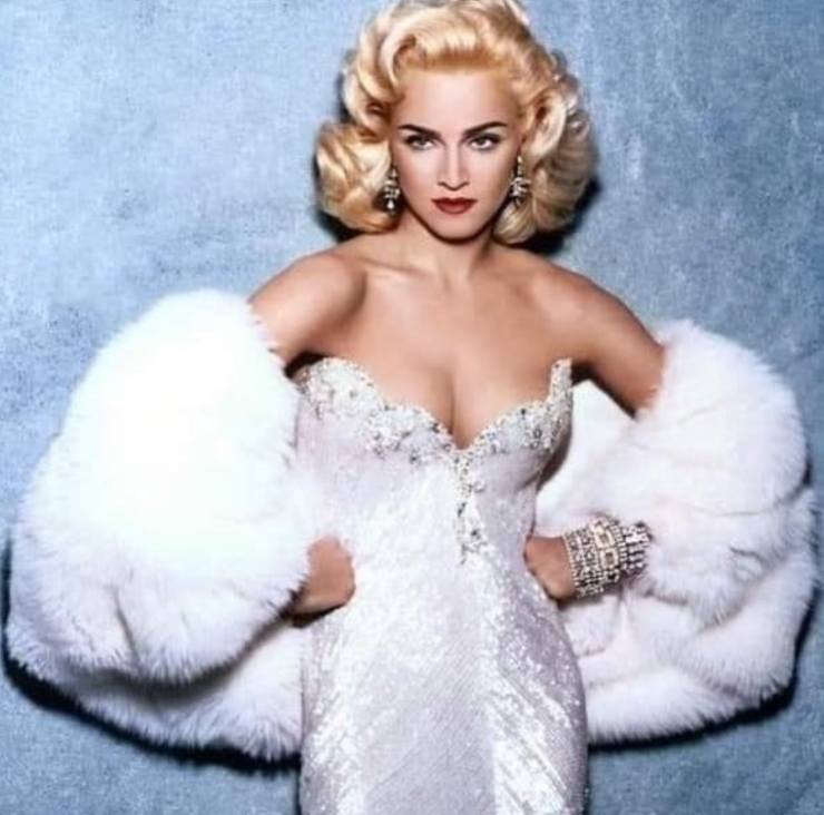 Madonna come Marilyn Monroe