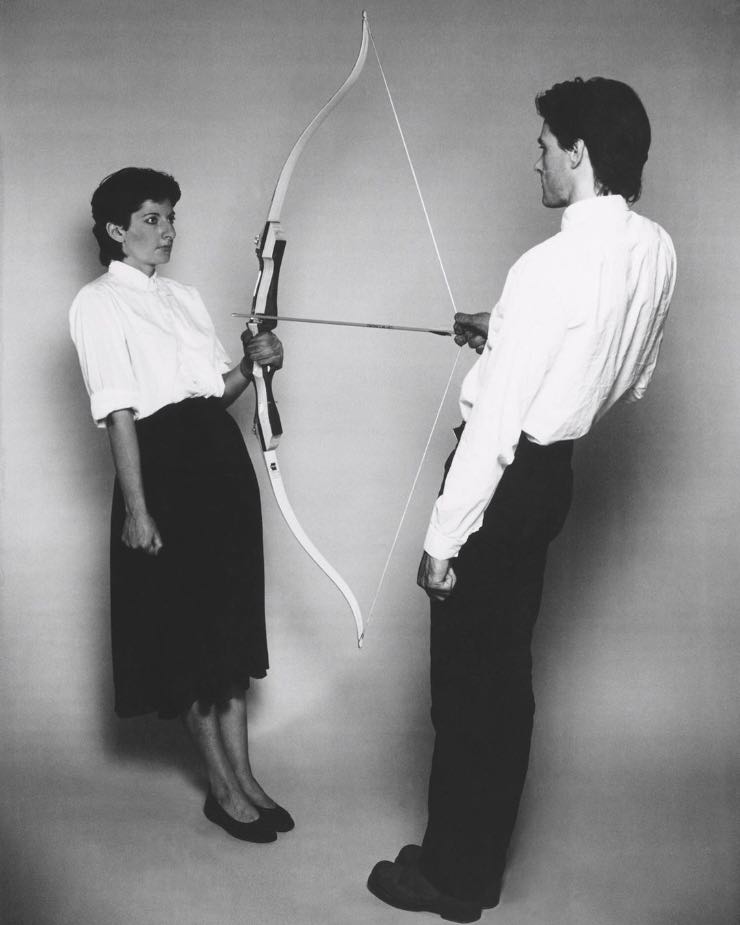 Marina Abramović e Ulay Rest Energy