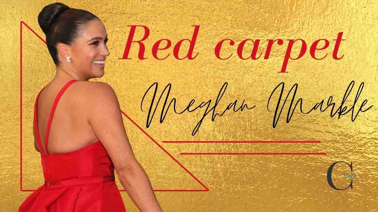 Meghan Markle abito red carpet