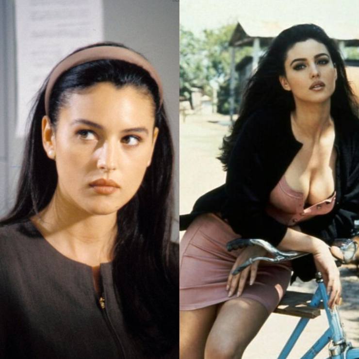 stile di monica bellucci