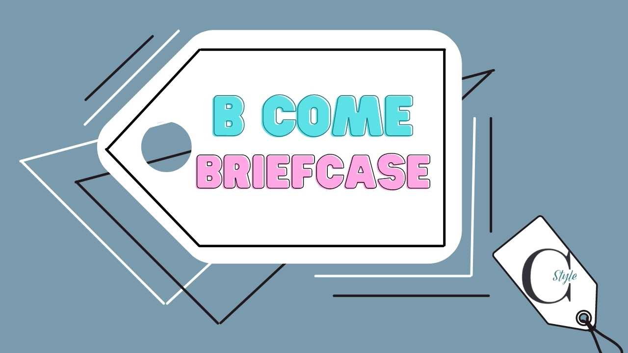 BRIEFCASE CHE COSA E'