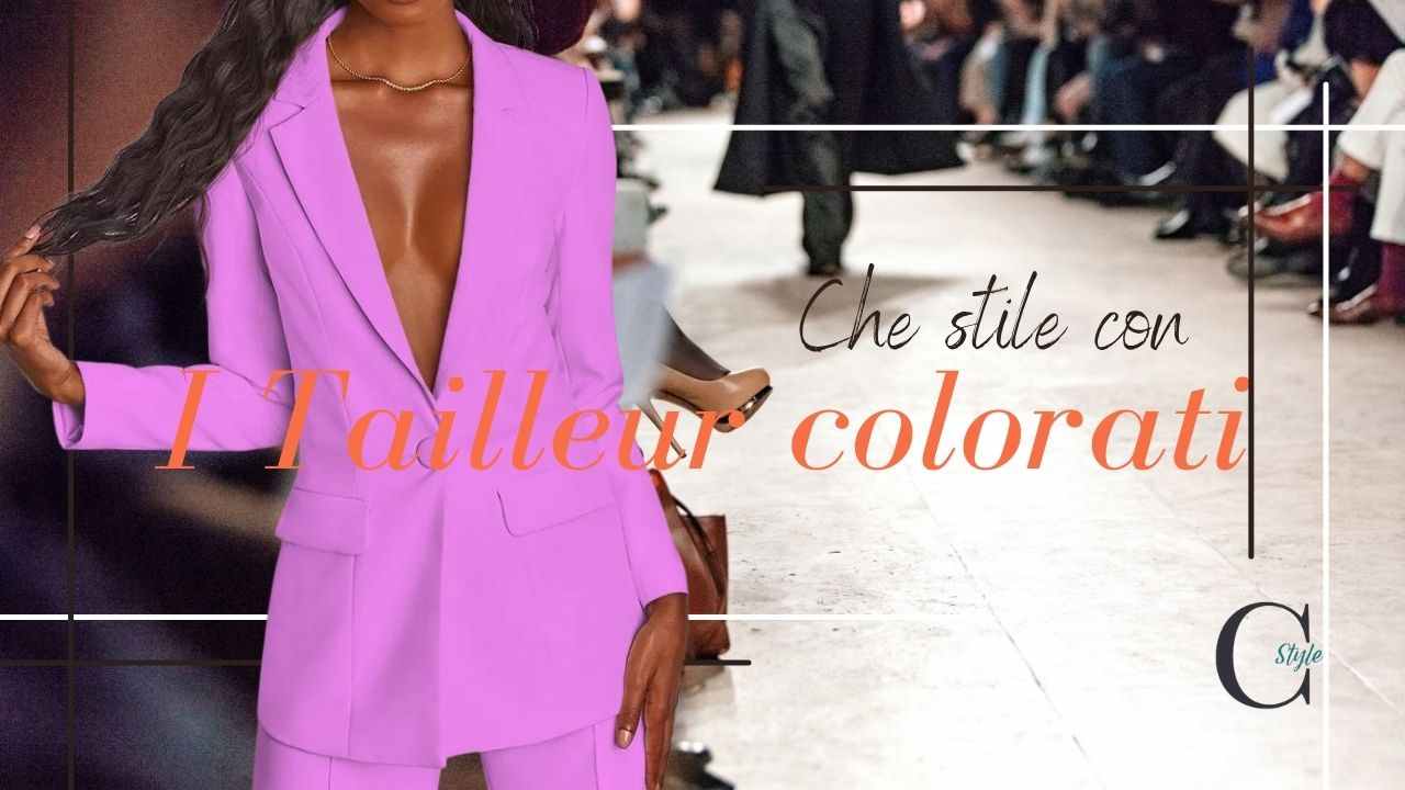 tailleur colorati