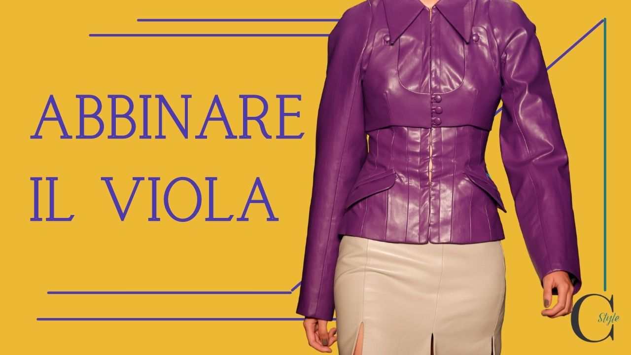 abbinare il viola come fare