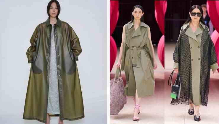 Army trend look coat