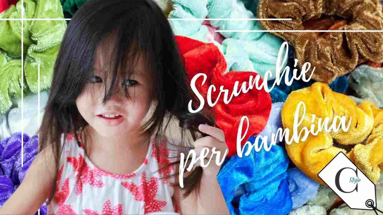 scrunchie per bambina