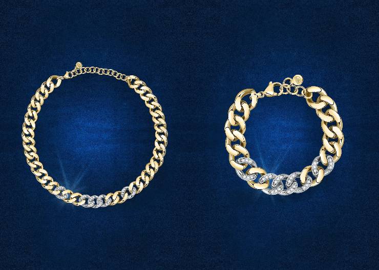 collana e bracciale catena ferragni nuova collezione presentazione