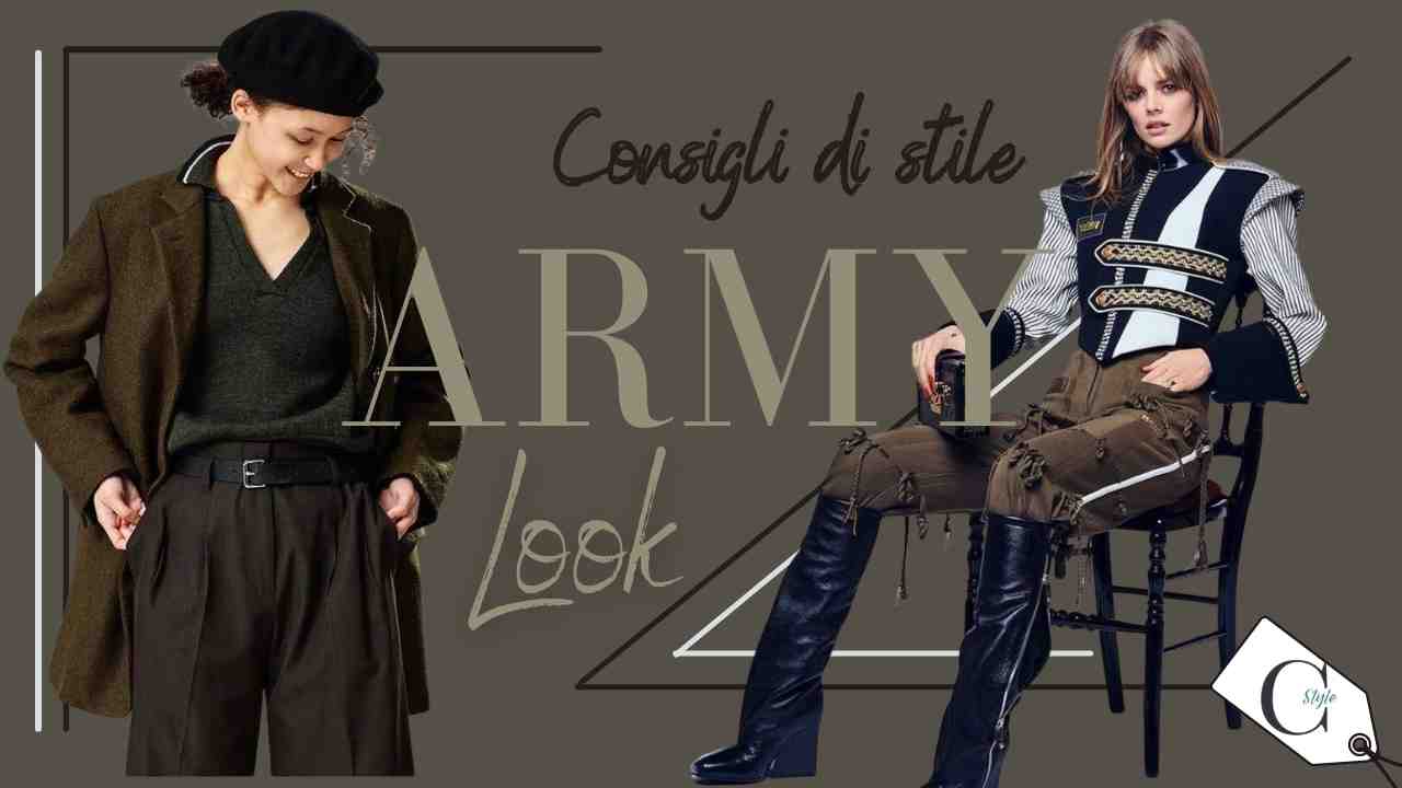 copertina army look