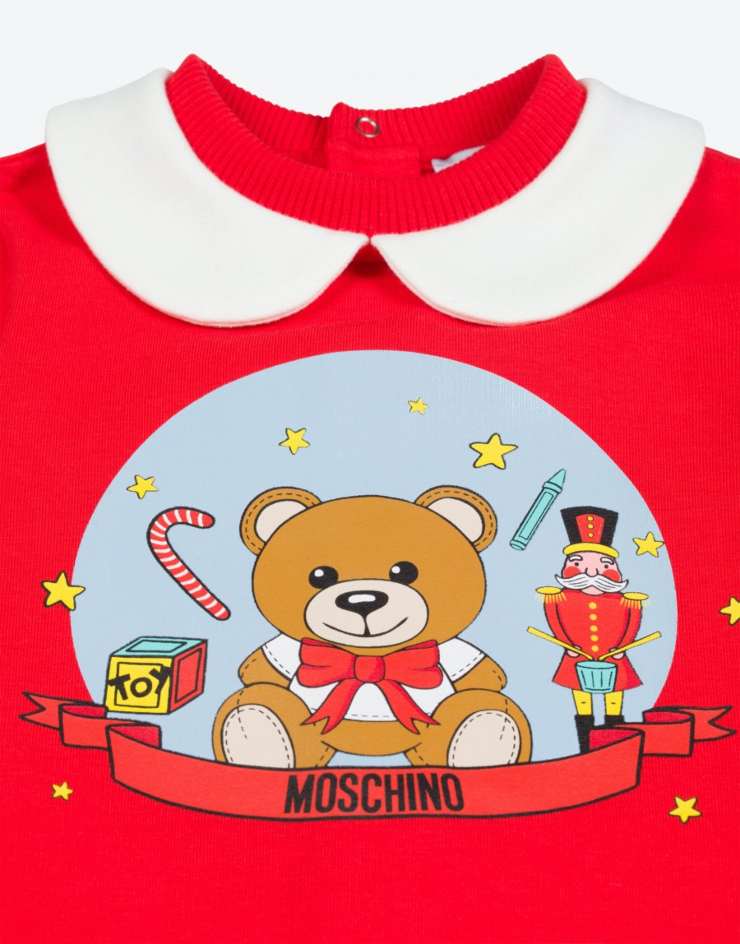 tuta di natale moschino