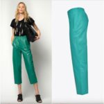 pantalone pelle tiffany Pinko