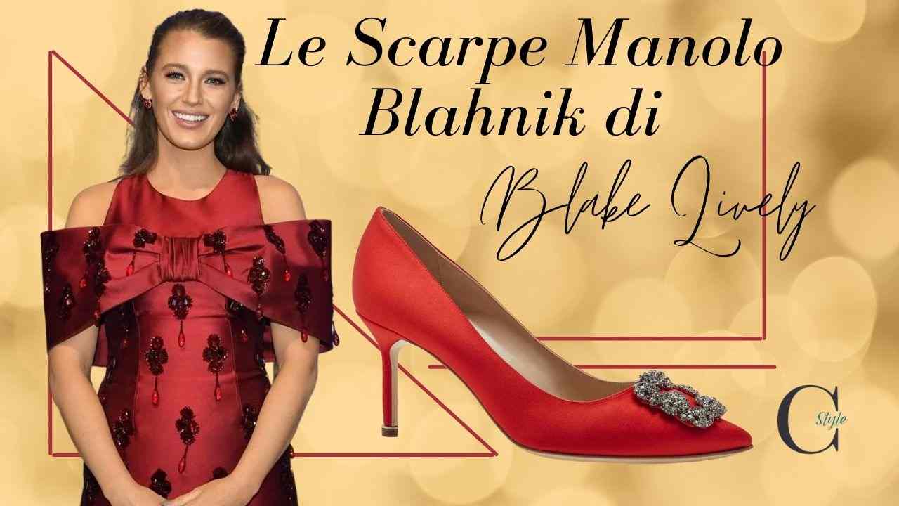 scarpe manolo blahnik blake lively  trend inverno 2021