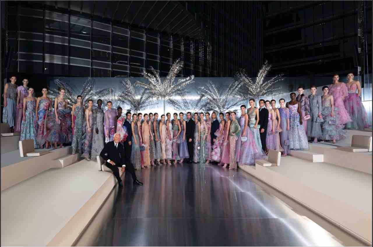 sfilata Giorgio Armani Dubai