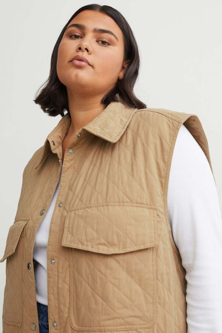 gilet smanicato h&m
