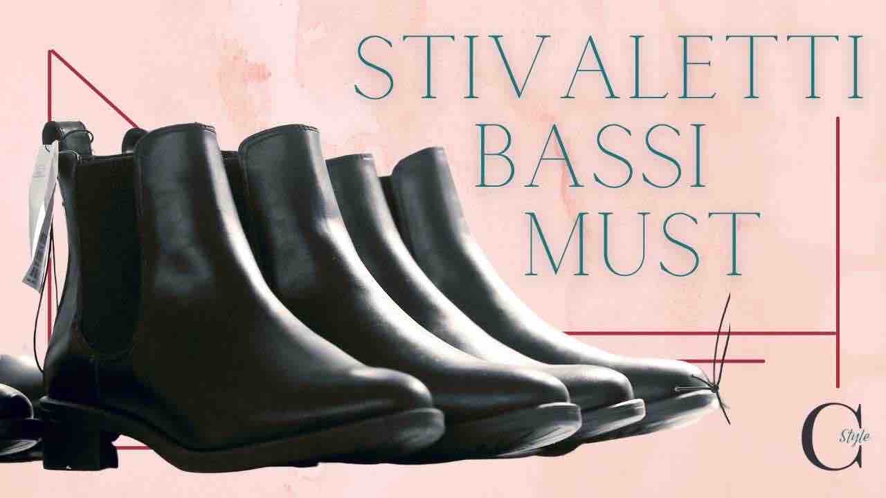 stivaletti bassi must have