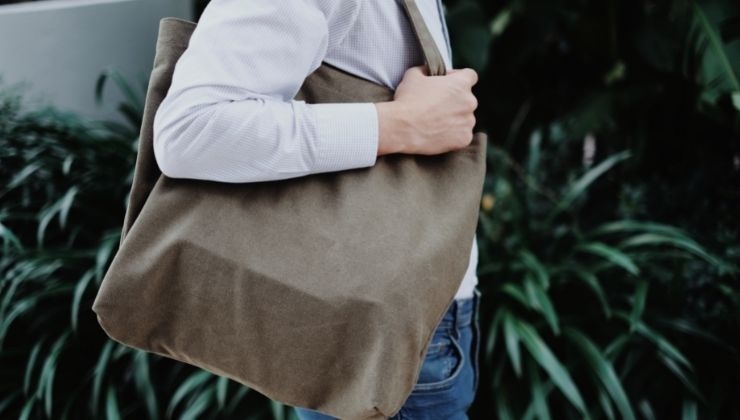 tote bag di pelle significato 