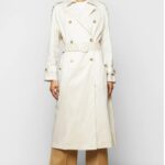 trench bianco inverno