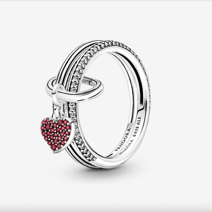 Anello Pandora cuore