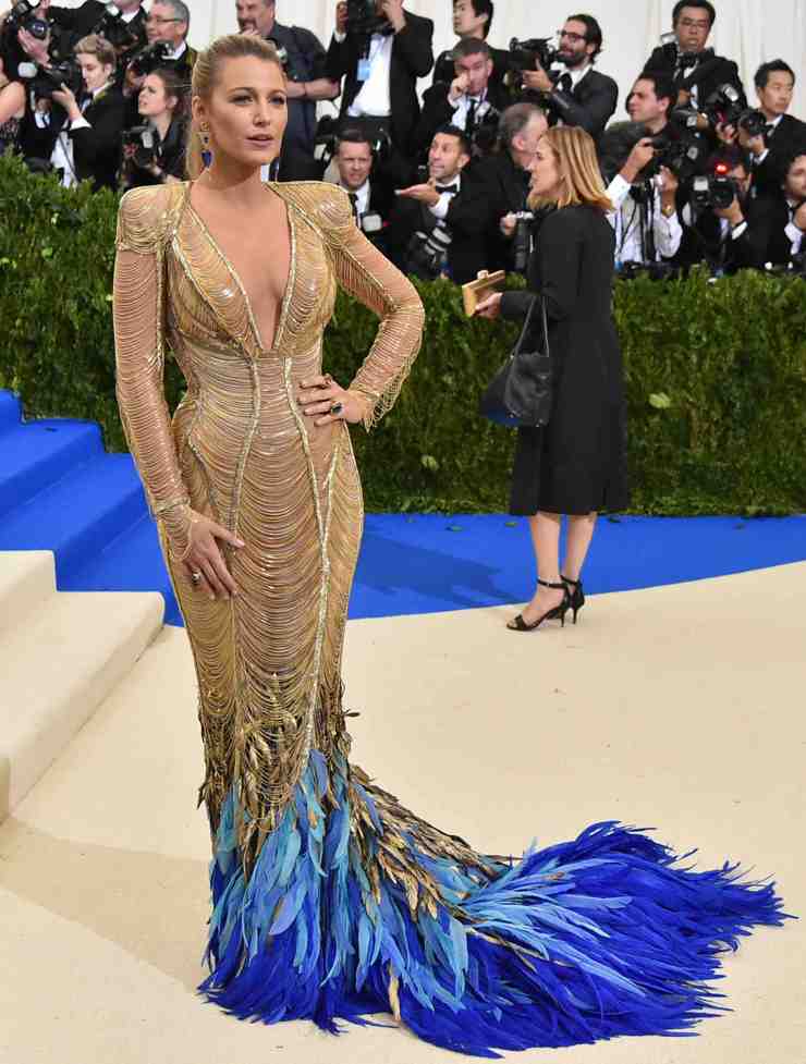 Blake Lively Met Gala Versace