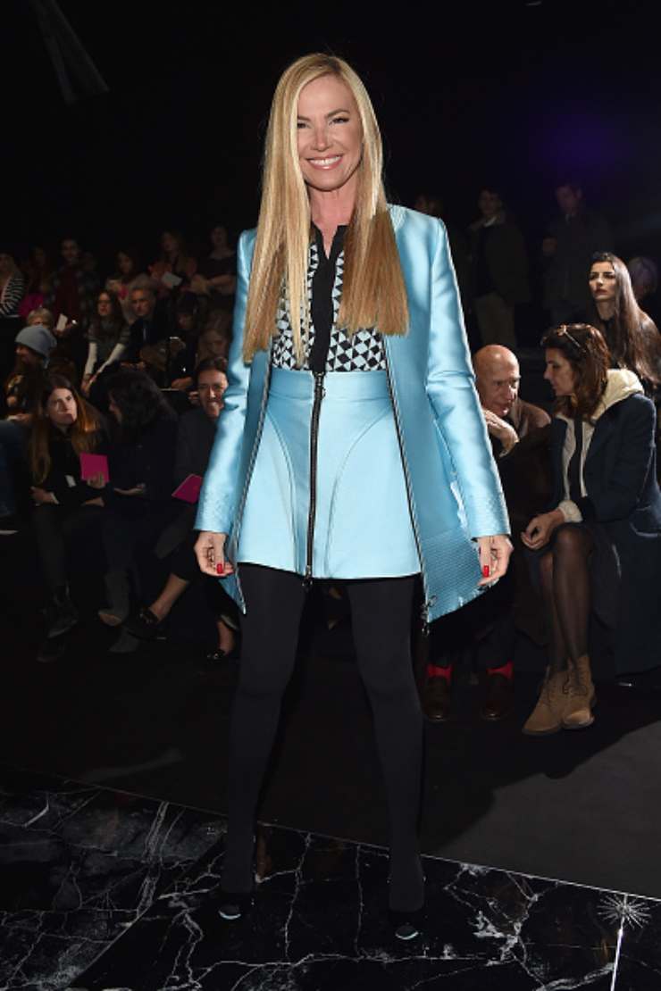 Federica Panicucci alla Milano Fashion Week 