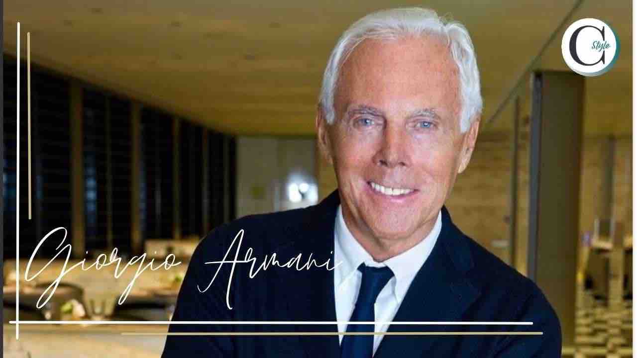 Giorgio Armani dice basta