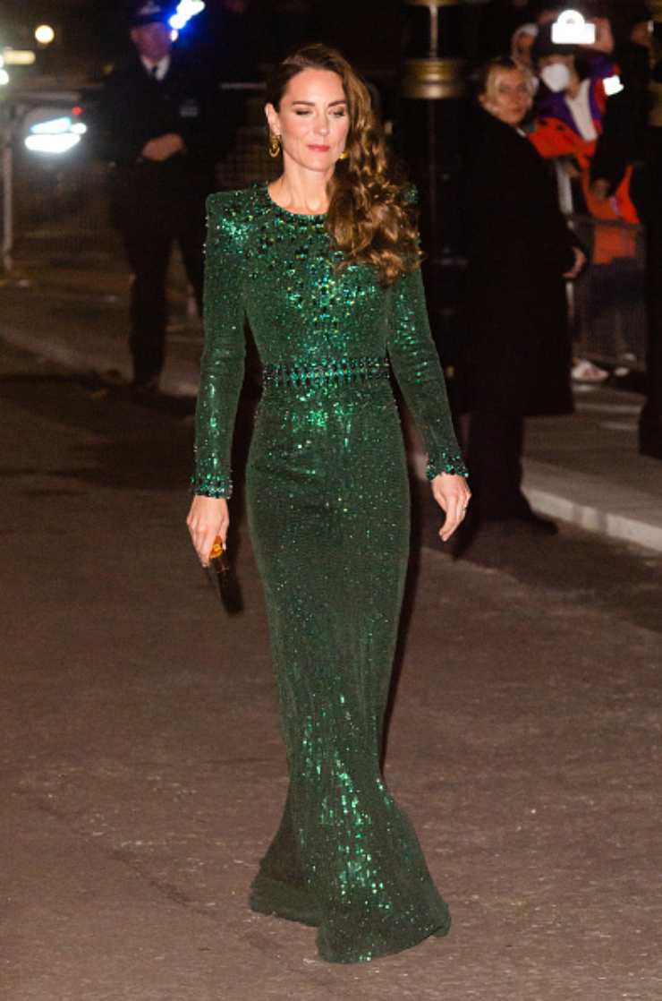 Kate Middleton in verde 
