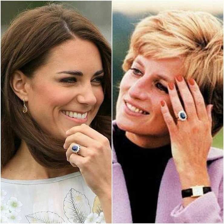 Kate e Diana anello