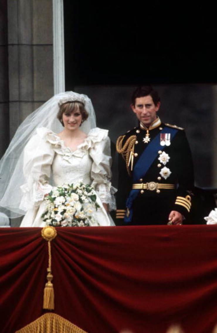 Lady Diana e Principe Carlo matrimonio