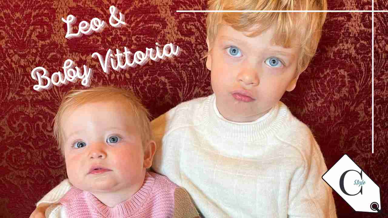 Leo e Vittoria Ferragni copertina