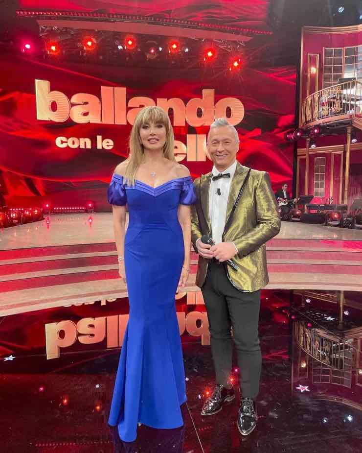 Milly Carlucci abito Ballando con le stelle