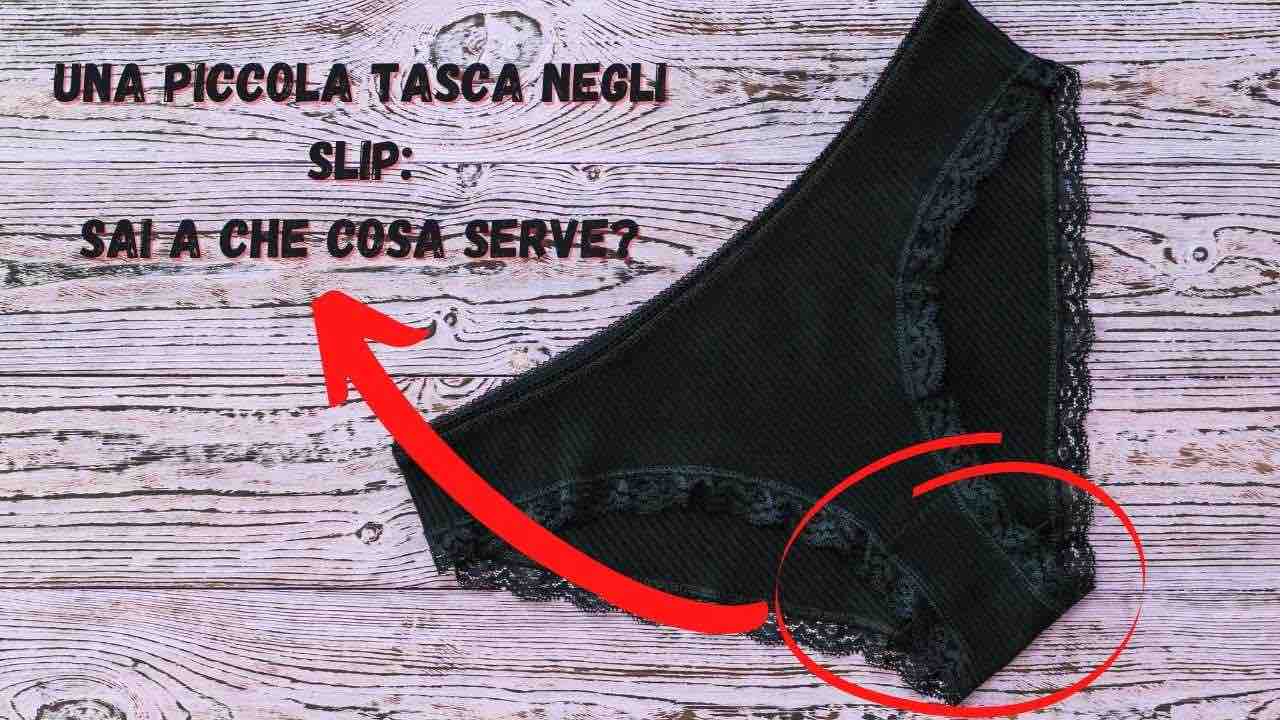 funzione tasca slip