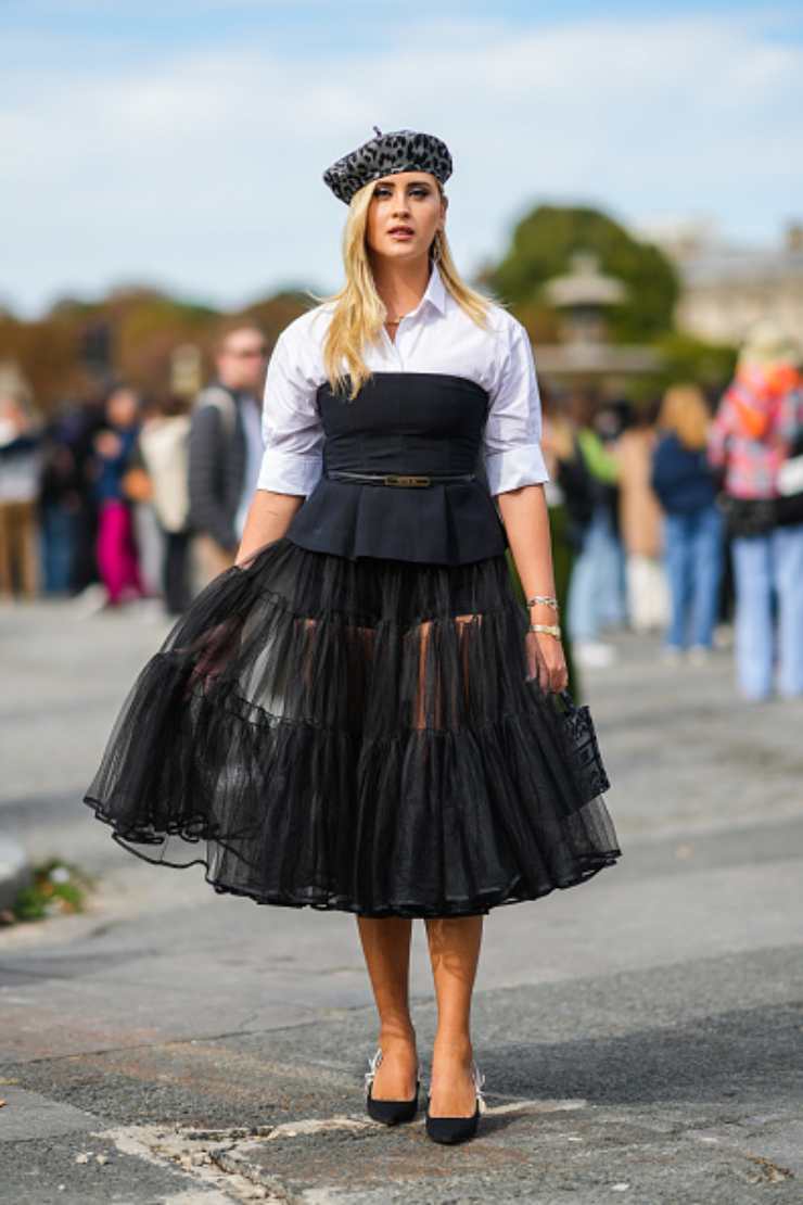 Valentina Ferragni in tulle