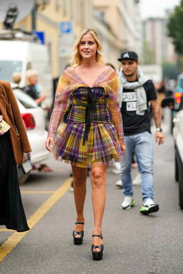 Valentina Ferragni stile scozzese 