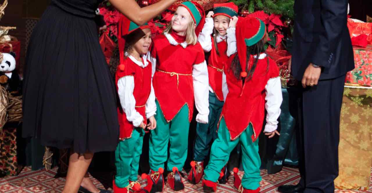 Vestire i bambini da elfo