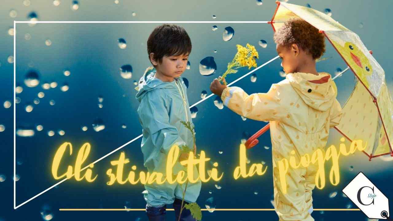 Stivali pioggia bambini